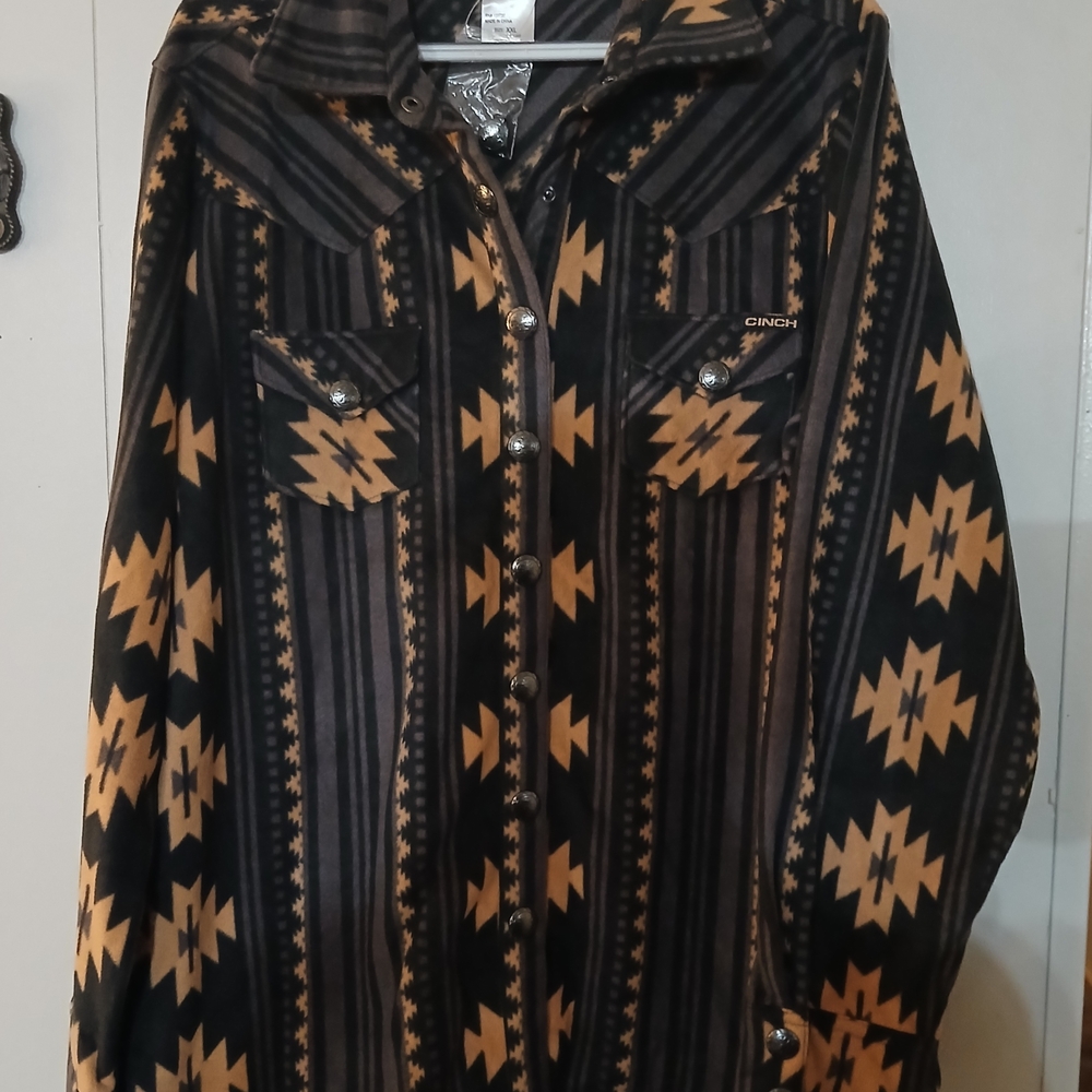 Cinch Black and Tan Aztec Jacket